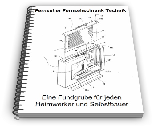 Fernseher Fernsehschrank Technik