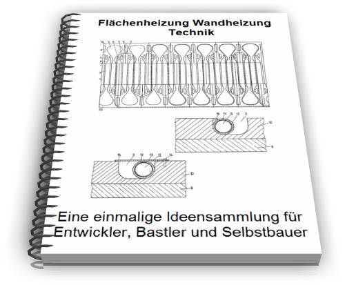 Flächenheizung Wandheizung Technik