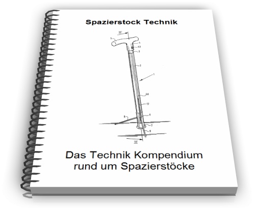 Spazierstock Technik
