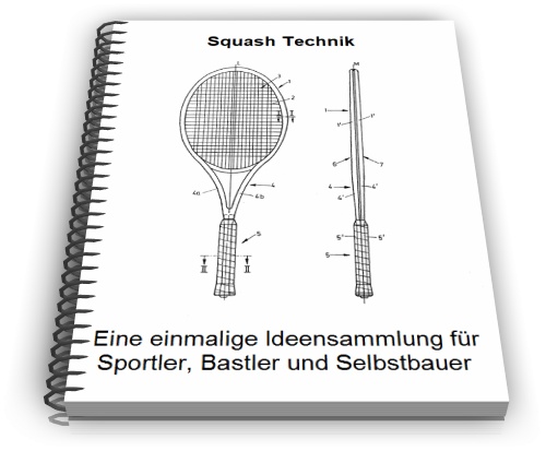 Squashschläger Technik