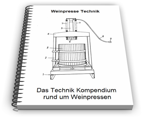 Weinpresse Technik