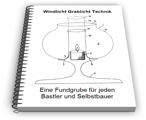 Windlicht Grablicht Technik